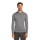 Icebreaker Underwear Long Sleeve Half-Zip 200 Oasis LS - Merino Wool, fitted - grey Men's